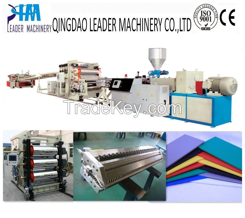 PVC Free Foam Plate/Inner Foam Sheet Extrusion Line