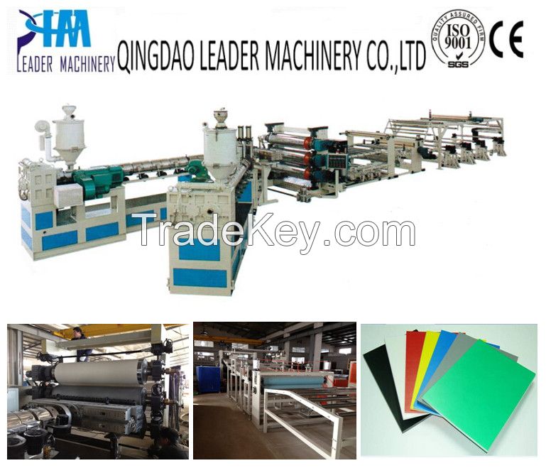 PP/PE/PS/ABS Single Layer or Multi-layer Sheet extrusion line