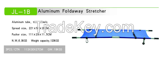 Metal foldway stretcher