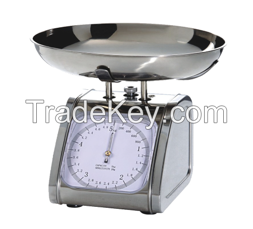 mechanical spring platform kitchen scale