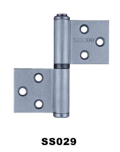 Deltana S35R5BB15 Ball Bearing Steel 3 1/2-Inch x 3 1/2-Inch x 5/8-Inch Radius Hinge