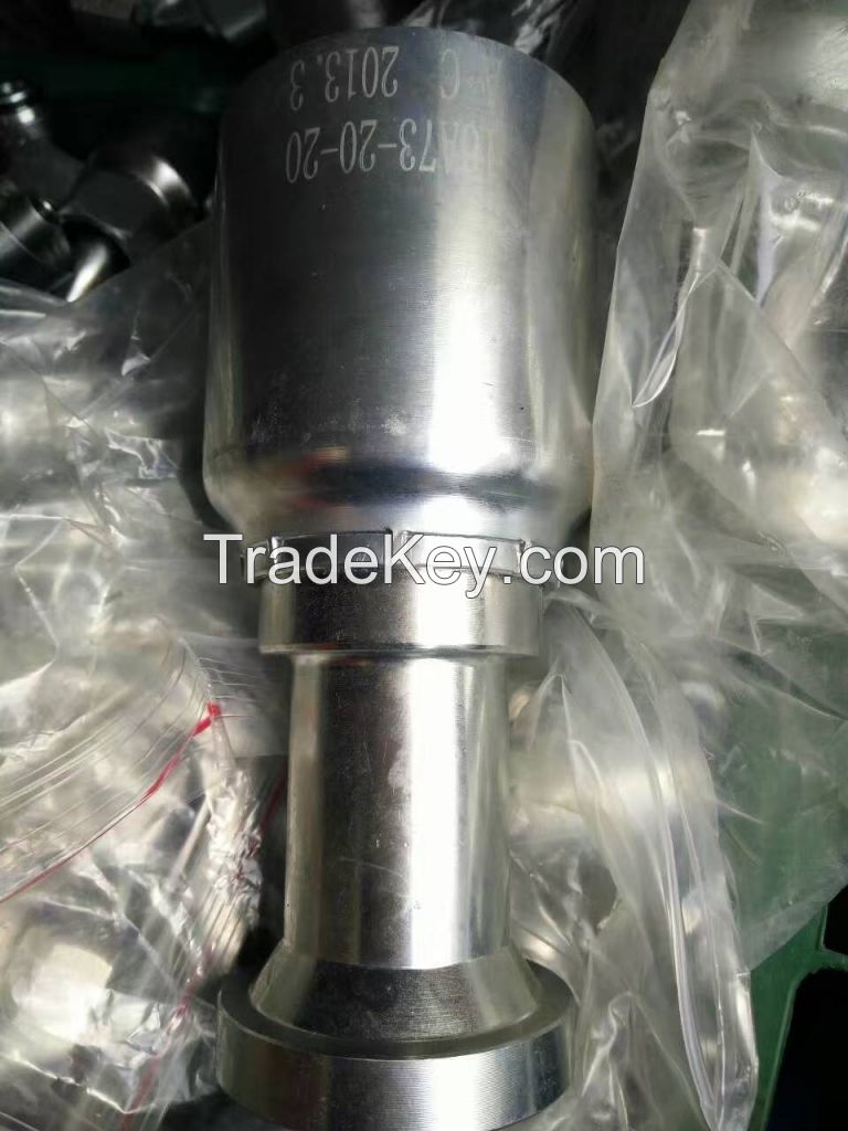 hydraulic Metric BSP JIC NPT thread hose fittings