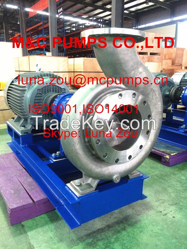 MCN Open impeller horizontal centrifugl chemical process pump