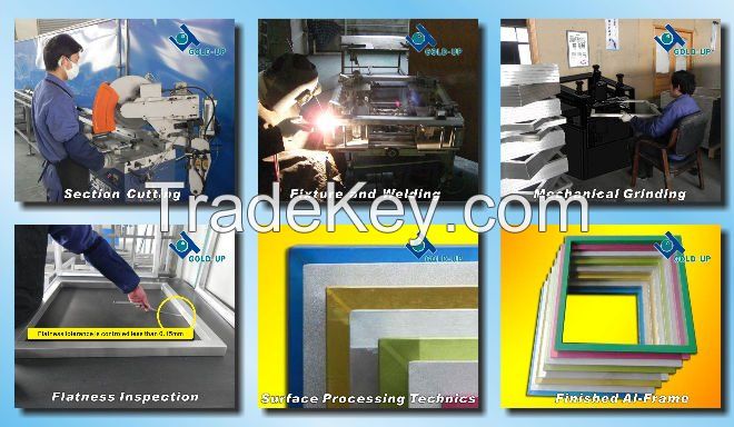 Screen Printing Aluminum Frame Used for Printing Factory, Printer, Printing Equipment Auxiliary