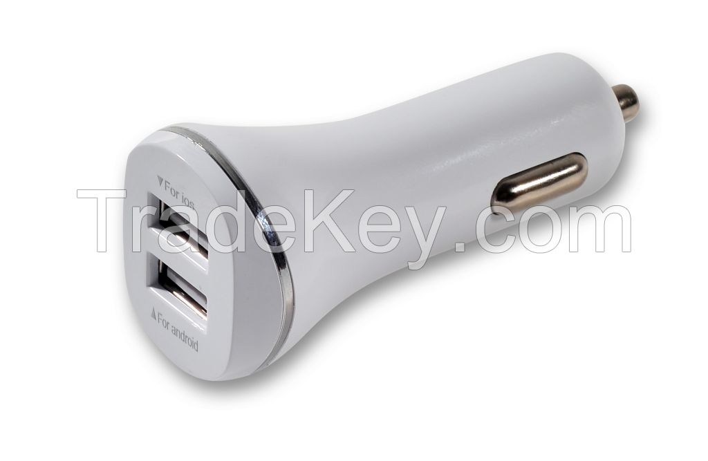 5V 3.1A Dual USB Car Charger