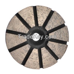 3 Inch Metal Bond Diamond Floor Grinding Disc, 10 Segments