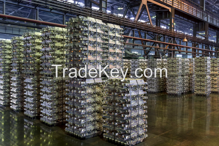 Aluminium ingots