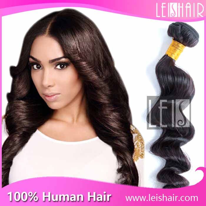 brazilian loose wave human hair extension