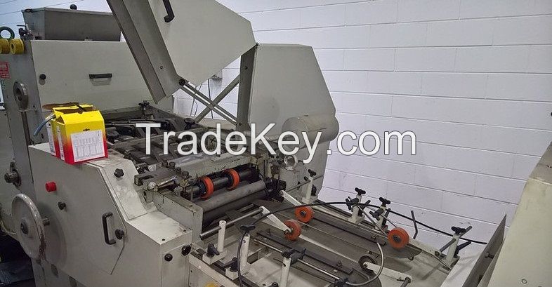 Overhauled Flat/Satchel bag making machine with in-line print