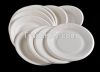 Bio-degradable disposable/compostable sugarcane microwave/fruit/pizza/round paper plates