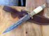 Custom Handmade Damascus knife 17\\\"