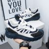 New spring leisure sports mesh surface lightweight wear-resistant trendy all-match men's dad fashion shoes