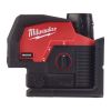 M12 Green Cross Line Laser Level Accurate Self Leveling Laser Tool for Construction and Surveying