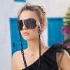 Rimless Punk Inspired Sunglasses