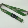 1" Custom Woven Lanyard