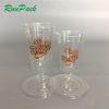 Disposable Clear Crystal Plastic Cups with Lids BPA Free Small to Go Cold Cup for Cold Drinks
