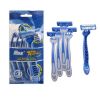 Bulk Wholesale Three  Blade Disposable Shaving Razor Blade