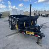 Wholesale Premium Quality Simi 25000kg 5x8 Aluminum Tractor Tipping Dump Trailer with 28Ton Landing Gear Mechanical Suspension