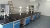 Steel-Wood Laboratory Workstation / Lab Bench with Epoxy Resin Countertop