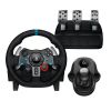 G29 Driving Force Racing Wheel and Floor Pedals, Real Leather + G Driving Force Shifter