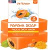 Papaya Soap Face & Body Wash Skin Brightening Papaya Soap Bar