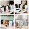 Flat Bottom Coffee Pouch Biodegradable Resealable Stand up Zipper 250g 500g Roasted Coffee Bean Bags with Valve