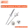 TRIFOLD BLIND RIVETS
