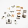 OEM Precision Metal Stamping Parts, Copper Brass Steel Spring Clip Contact Terminals