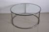 stainless steel coffee table