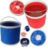 Portable folding bucket oxford fabric