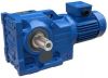 Helical Bevel geared motor