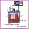 Manual balancing machine for motor rotor