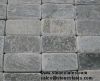 Grey Paving Stone Slate, tumbled cubic stone slate, paving slate slab