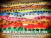 Sell Black-Barred Rabbit Fur Strips, etc for Flyfishing