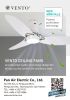 VENTO ceiling fans