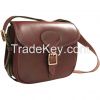 Leather cartridge bag