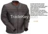 Biker leather jacket