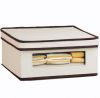 Canvas Storage Box with Window