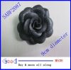 PU leather shoe flower