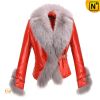 Sell Women Fashion Fox Fur Sheepskin Leather Jackets CW611205