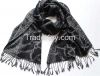 Jacquard scarf for Winter