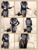 Sell Silver Luxurious  Fox Fur Coat for Girls