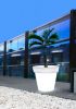 LED Ligiting Plastic Flower Pot Garden Port Plastic Planter