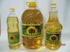 Refined and crude sunflower oil