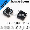 best Selling High Quality DIP Tact Switch for  4pin Distance 5.5 (HY-1103)