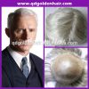 100% hunam hair high quality hair piece toupee for men