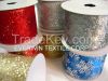 Nylon organza wired ribbon for Christmas Ribbons