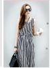 Loose stripe dress