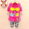 New design high quality girls cotton clothing sets wholesale new design children clothings