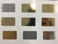 Japanese hot stamping foil for plastic tubes